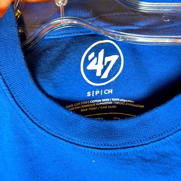 Golden State Warriors youth t-shirt. Officially licensed by 47Brand - Picture 4 of 4